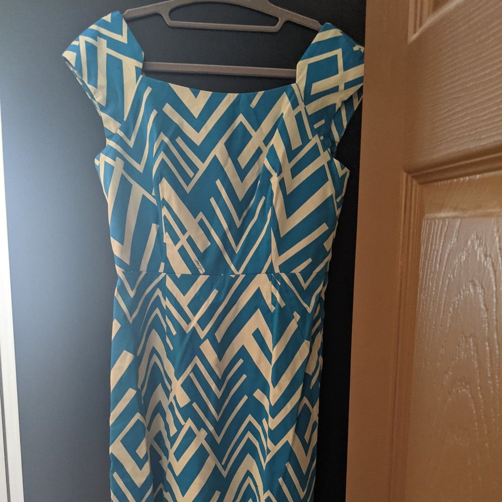 Beautiful Geometric Milly Dress Size 4